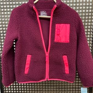 Cat & Jack Size M 8 Girl’s zip-up jacket